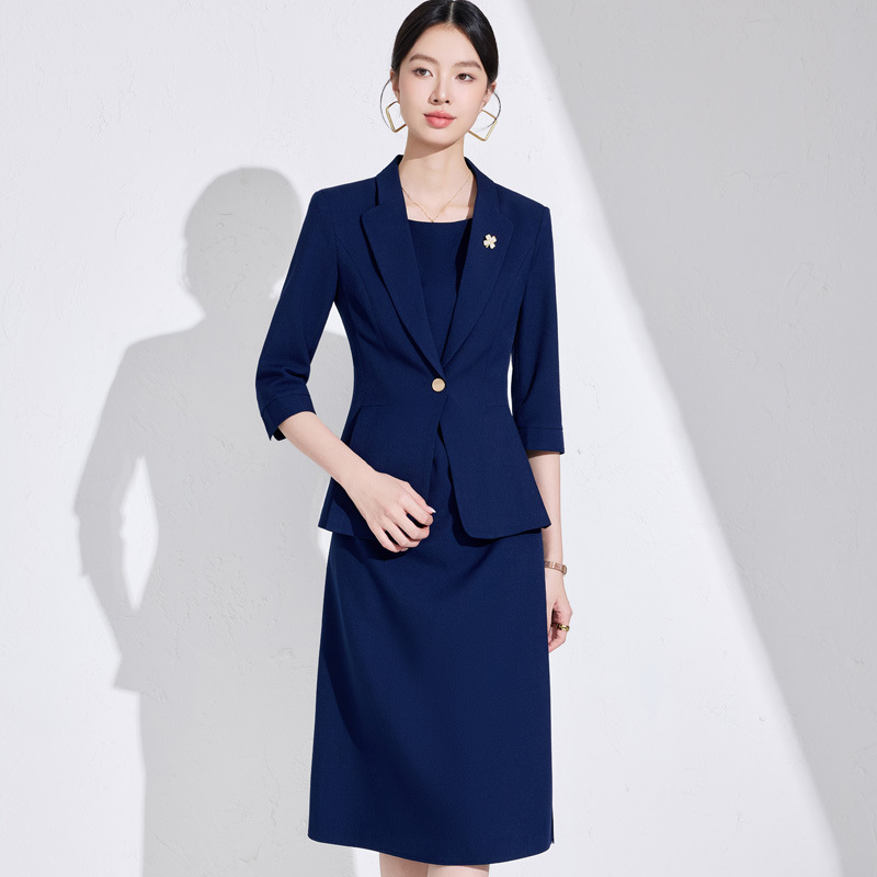 Women Formal Wear Shirts - Women's suit dress set2025New Spring/Summer Elegant