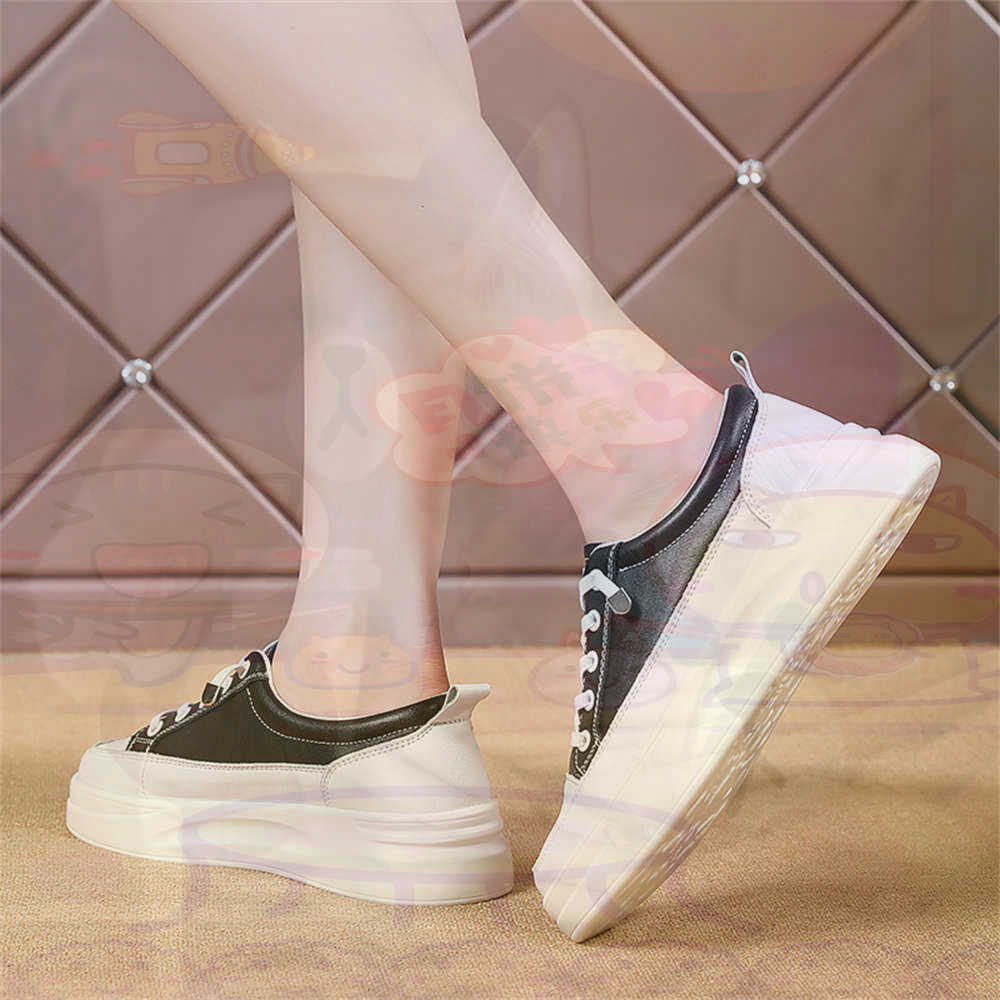 Women Formal Wear Brands - Lace-up Chunky Loafers Woman Skateboarding Sports