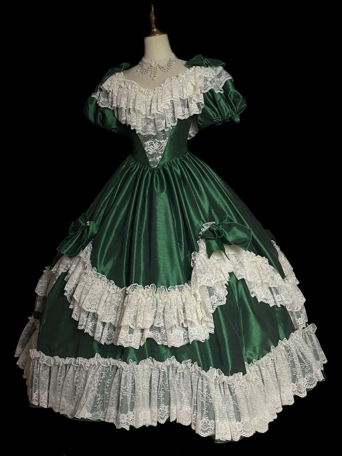 Victorian Women'S Formal Wear - Historical Victorian Lolita Civil War evening