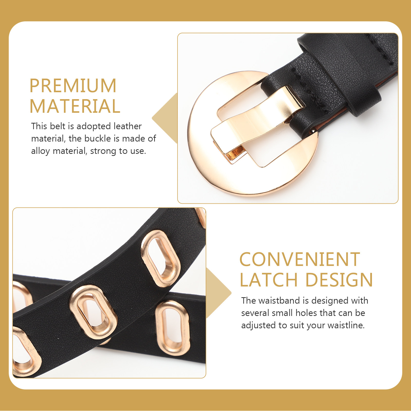 1Pcs Women Waist Belt Fashiona - Women Formal Wear With Jeans recension och pris