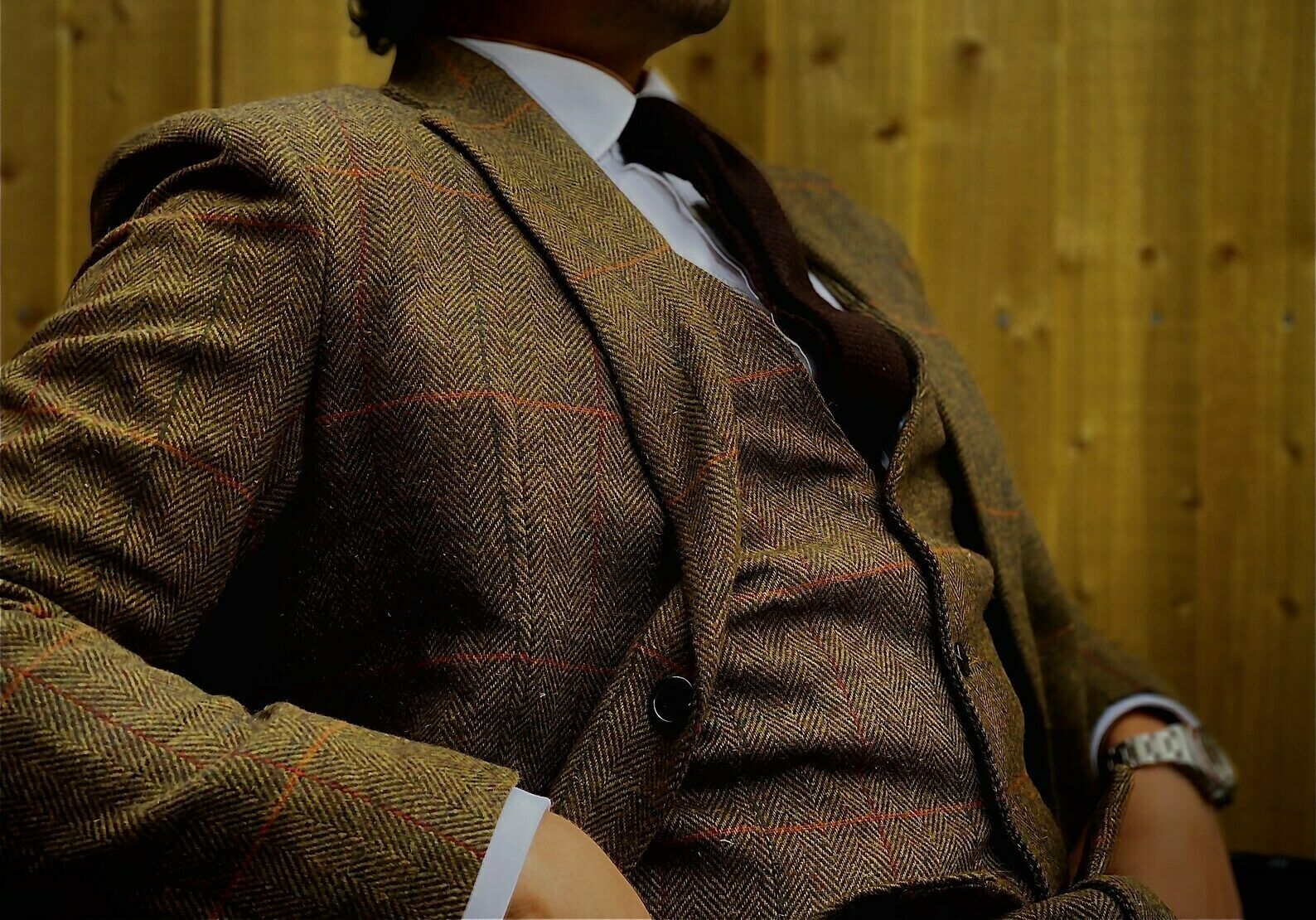 Men Suit Wool Blend Costume Ho - Tailored Coat Wool recension och pris