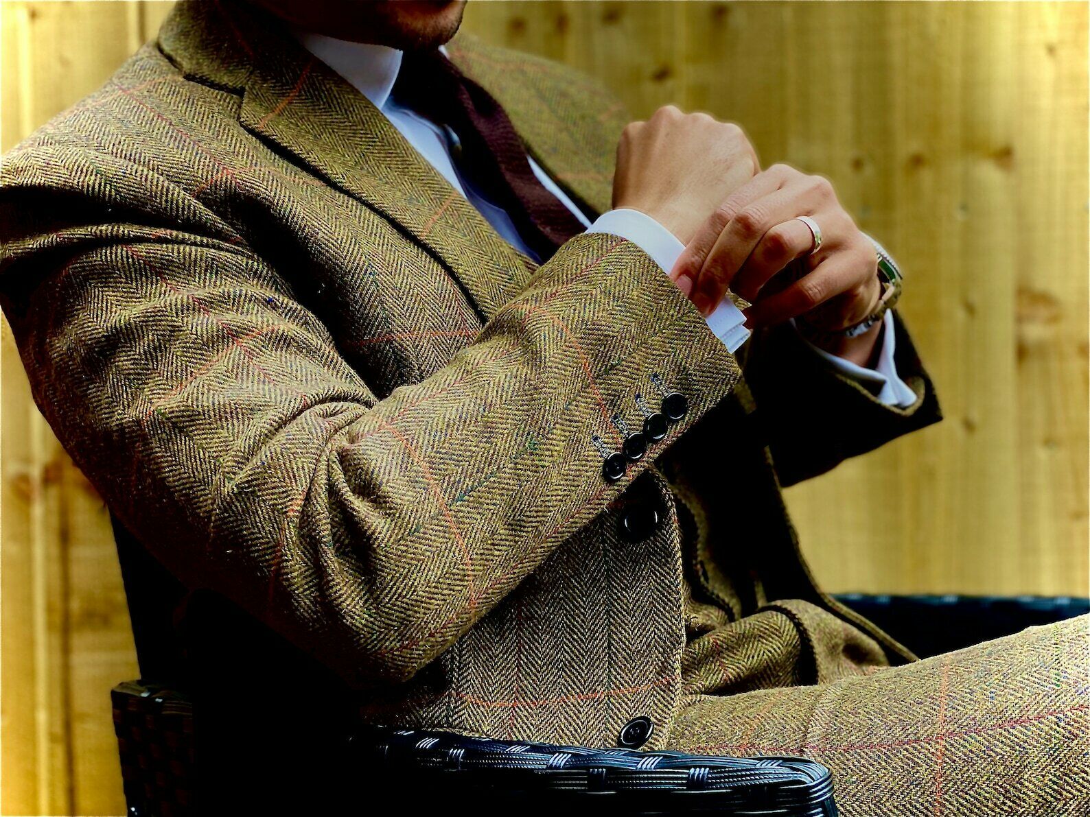 Men Suit Wool Blend Costume Ho - Tailored Coat Wool recension och pris