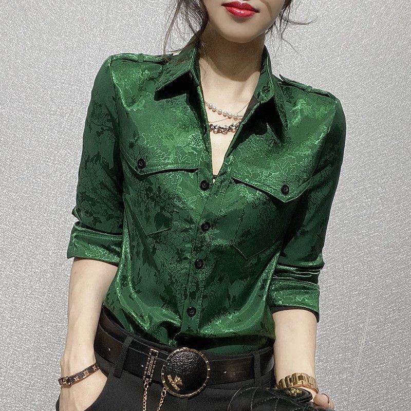 Female Tops Spring and Autumn  - Women Formal Wear Shirts recension och pris