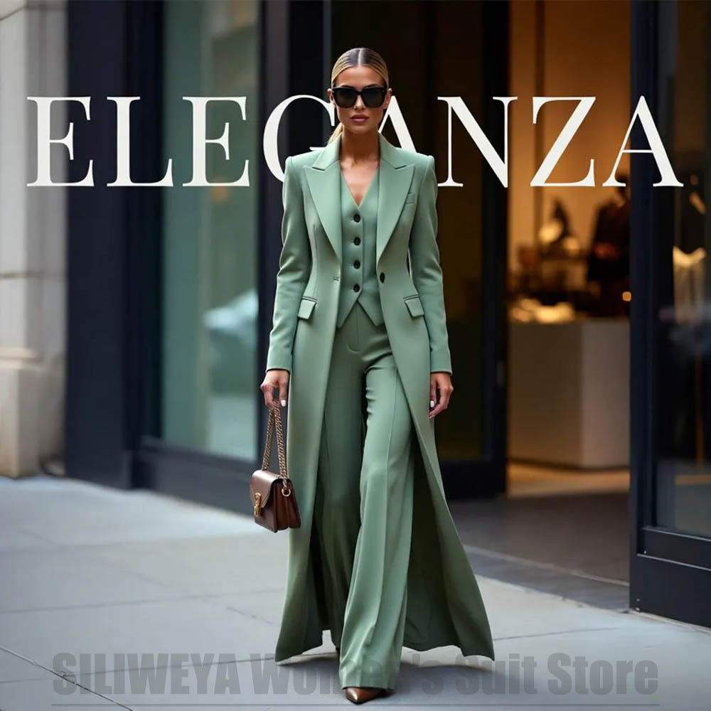 Chic Women's Suit Set Three Pi - Women Formal Wear Shirts recension och pris