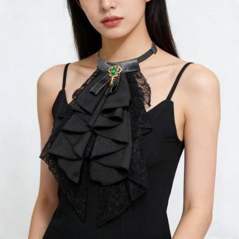 Victorian Lace Faux Collar for - Victorian Women'S Formal Wear recension och pris