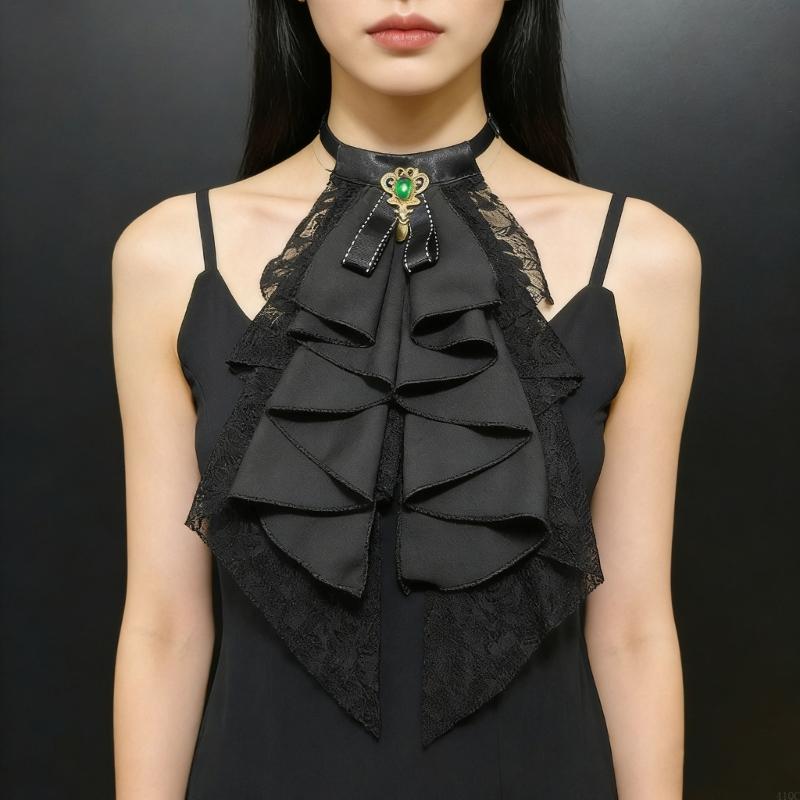 Victorian Lace Faux Collar for - Victorian Women'S Formal Wear recension och pris