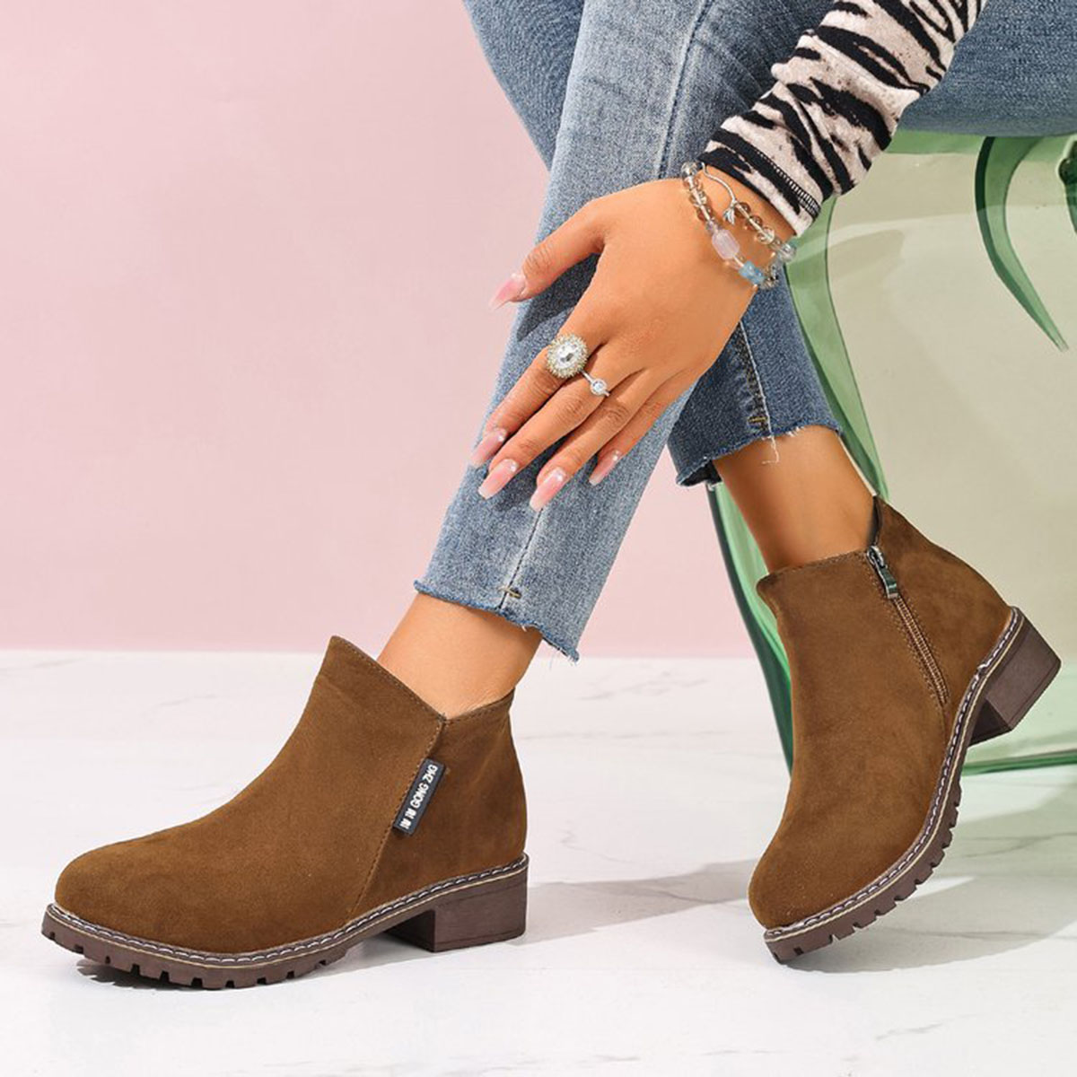 Women Autumn Winter Ankle Boot - Women Formal Wear With Shoes recension och pris