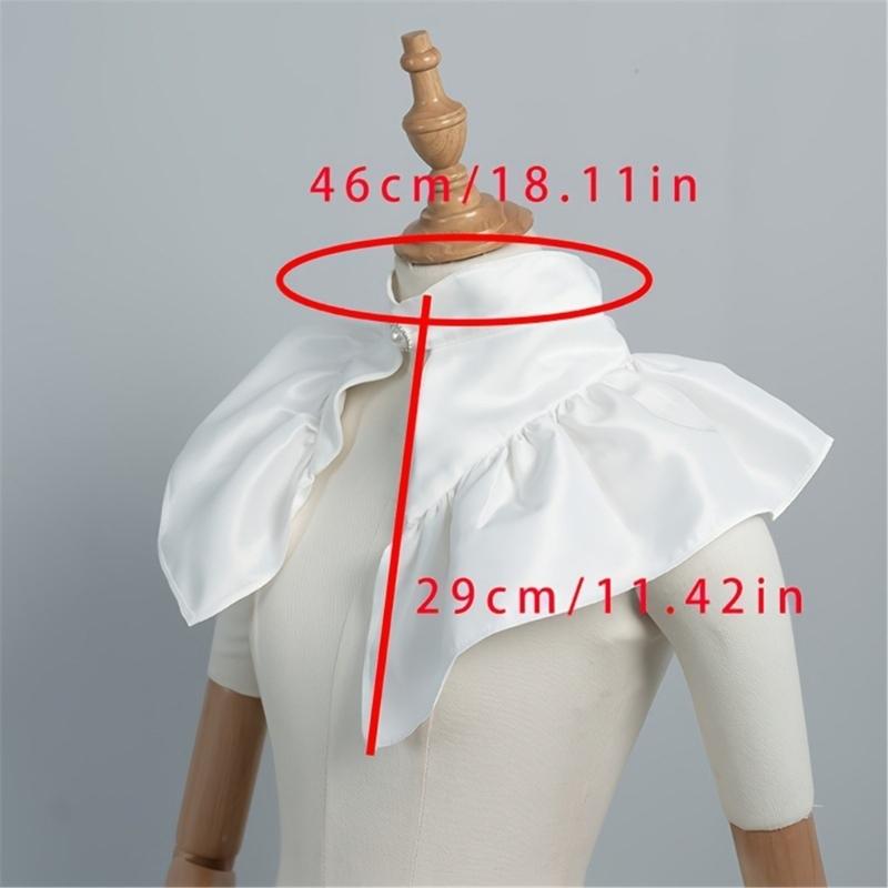 Victorian Collar With Satined  - Victorian Women'S Formal Wear recension och pris
