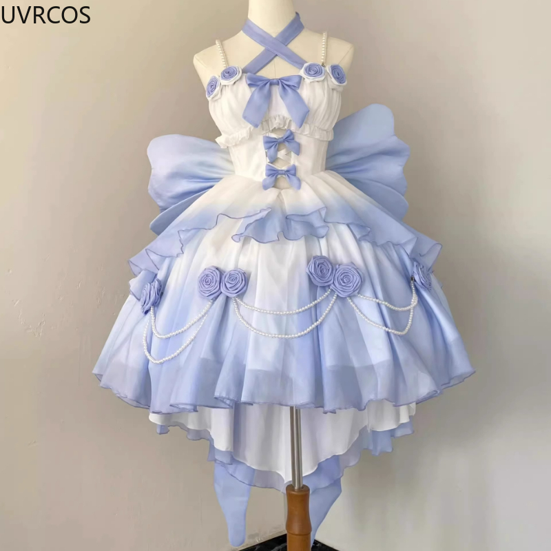 Retro Victorian Lolita Dress E - Victorian Women'S Formal Wear recension och pris
