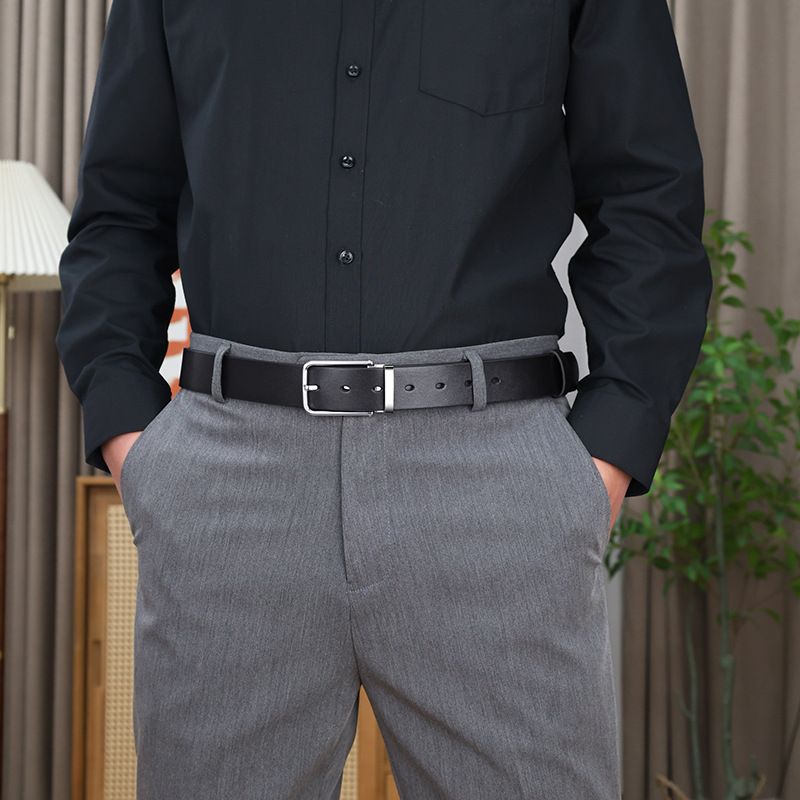 Belt with pin buckle for busin - Women Formal Wear Belt recension och pris
