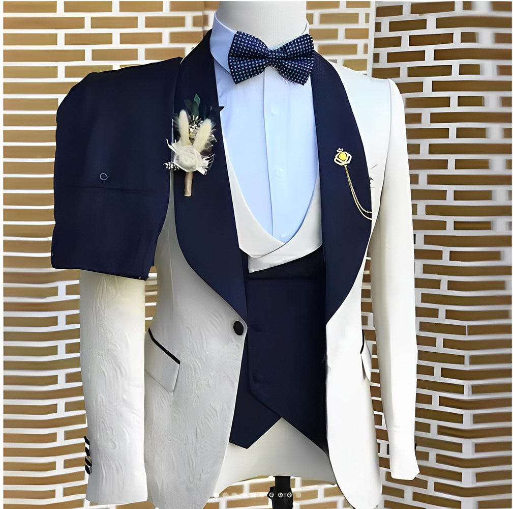 Elegant WhiteJacquard Suits Me - Tailored Coat Wool recension och pris