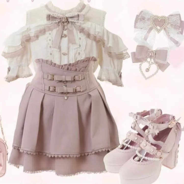 2026 Cute Ruffled Japanese Lol - Formal Wear Japan Women recension och pris