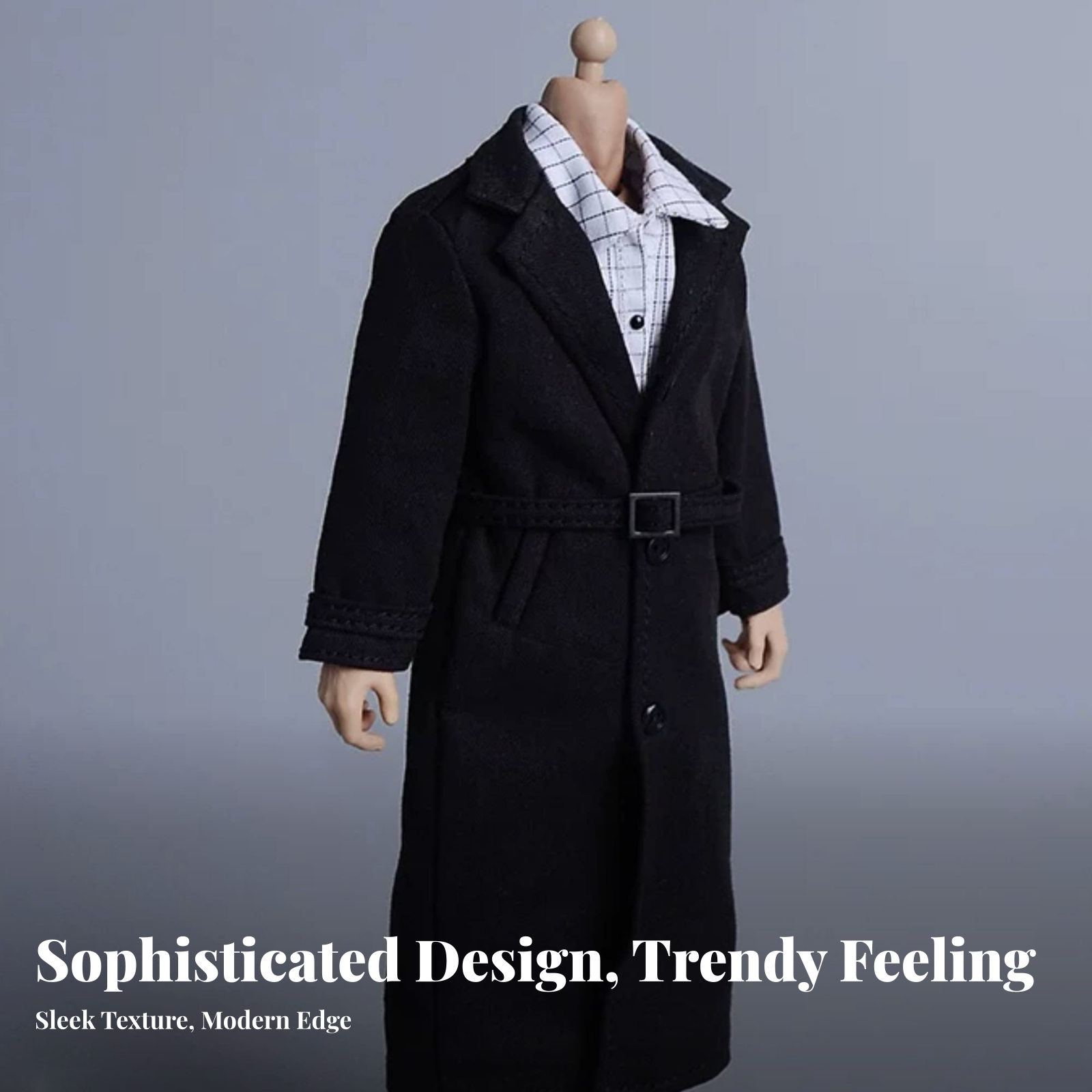 Wide Lapel Miniature Overcoat  - Tailored Coat Wool recension och pris