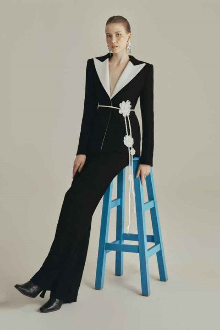 Customized Elegant Women Pants - Women Formal Wear Belt recension och pris