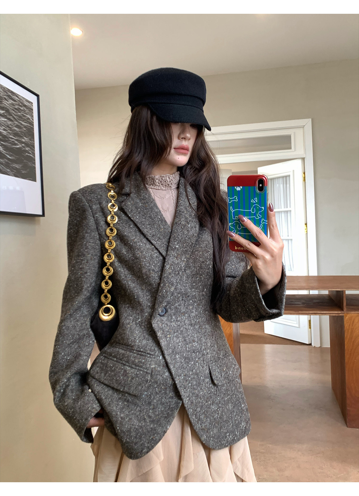 【MAR】Women Vintage Intellectua - Tailored Coat Wool recension och pris