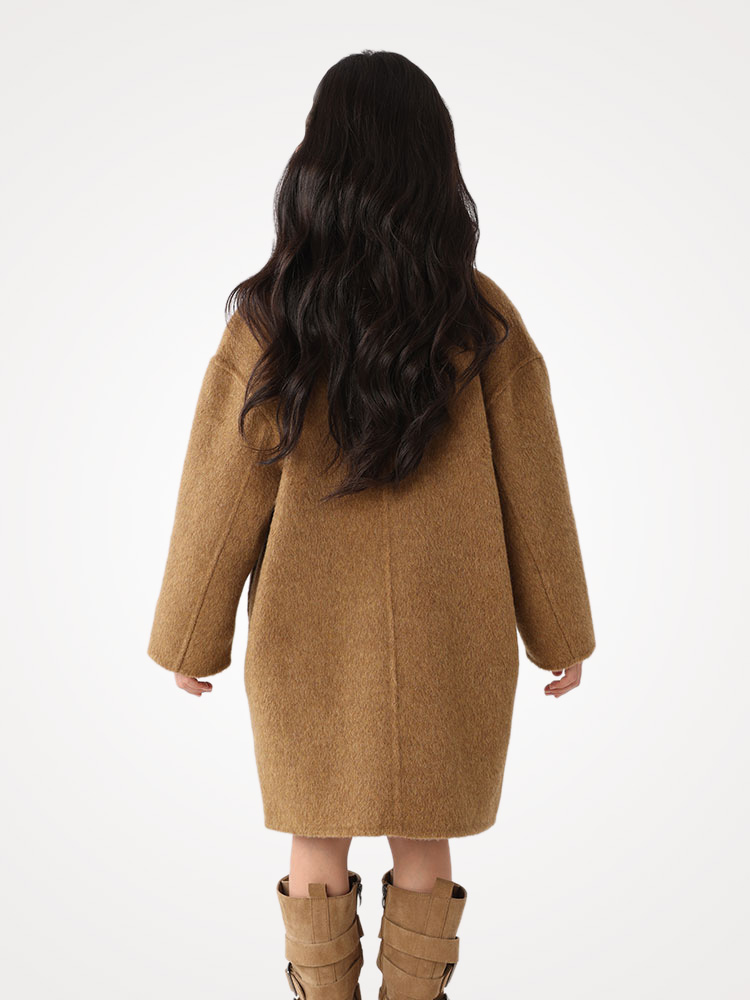 Children 100% Pure Wool Double - Tailored Coat Wool recension och pris