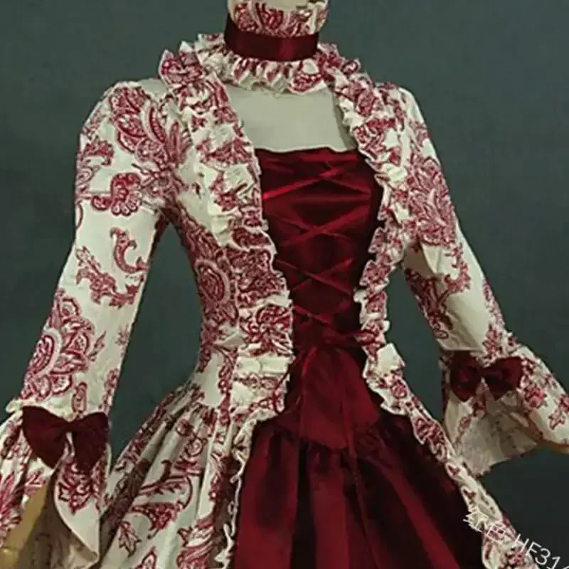 Plus Size Women Gothic Floral  - Victorian Women'S Formal Wear recension och pris