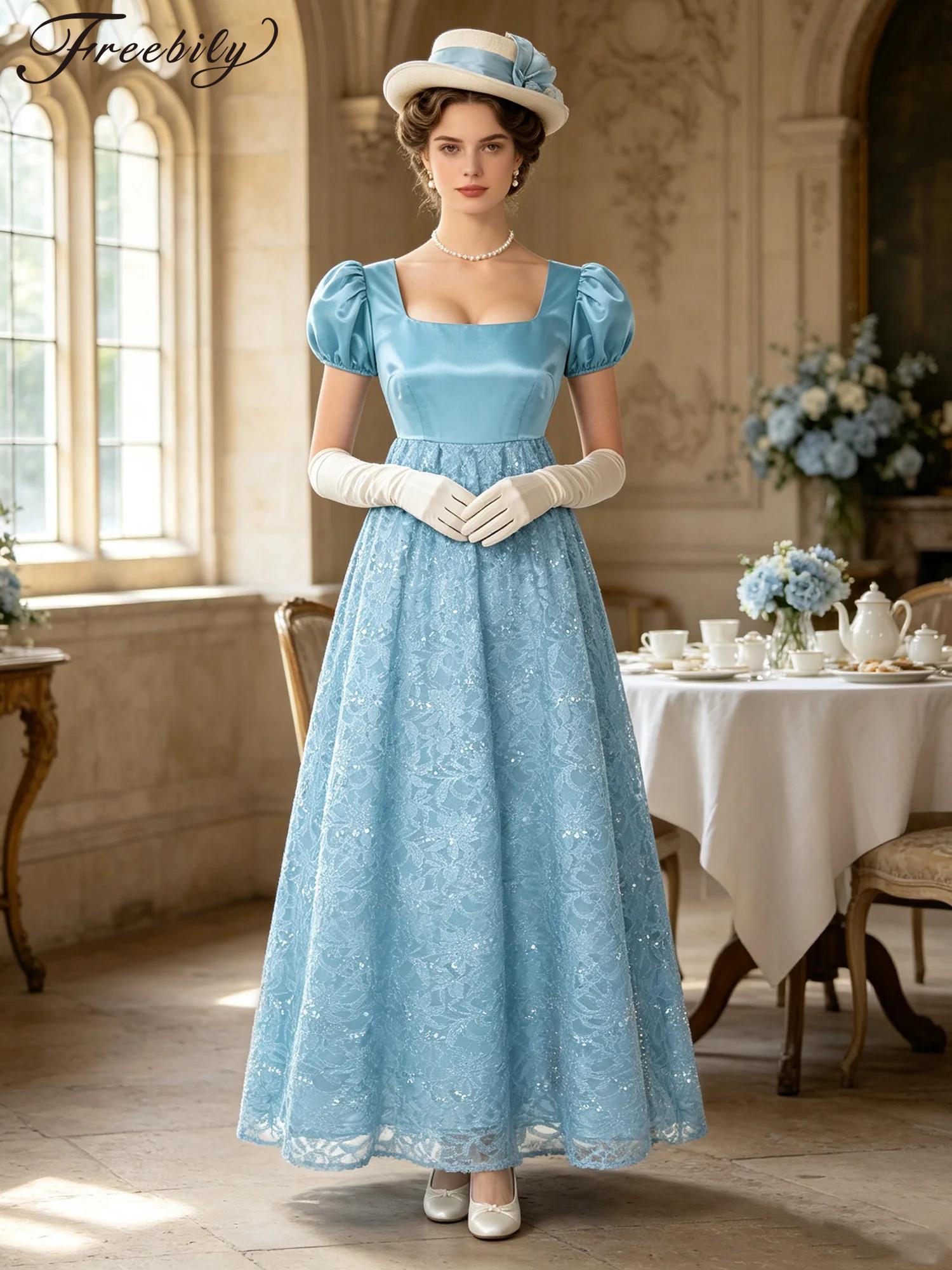 Victorian Dress Empire Waist W - Victorian Women'S Formal Wear recension och pris