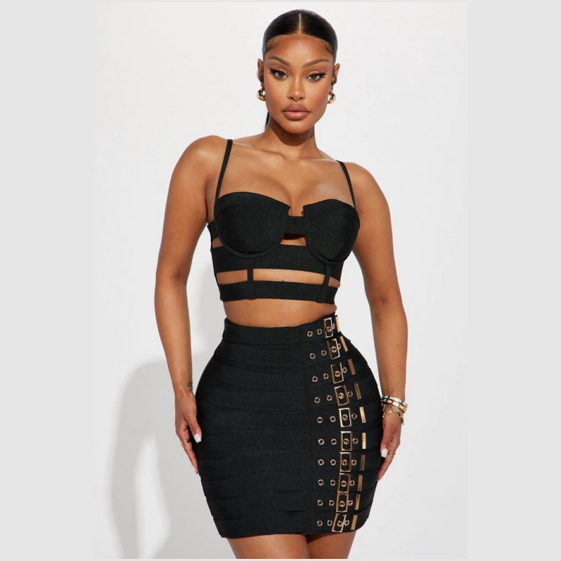 Black White Bandage Women Prom - Women Formal Wear Belt recension och pris