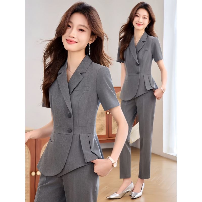 Navy blue women's thin profess - Women Formal Wear Shirts recension och pris