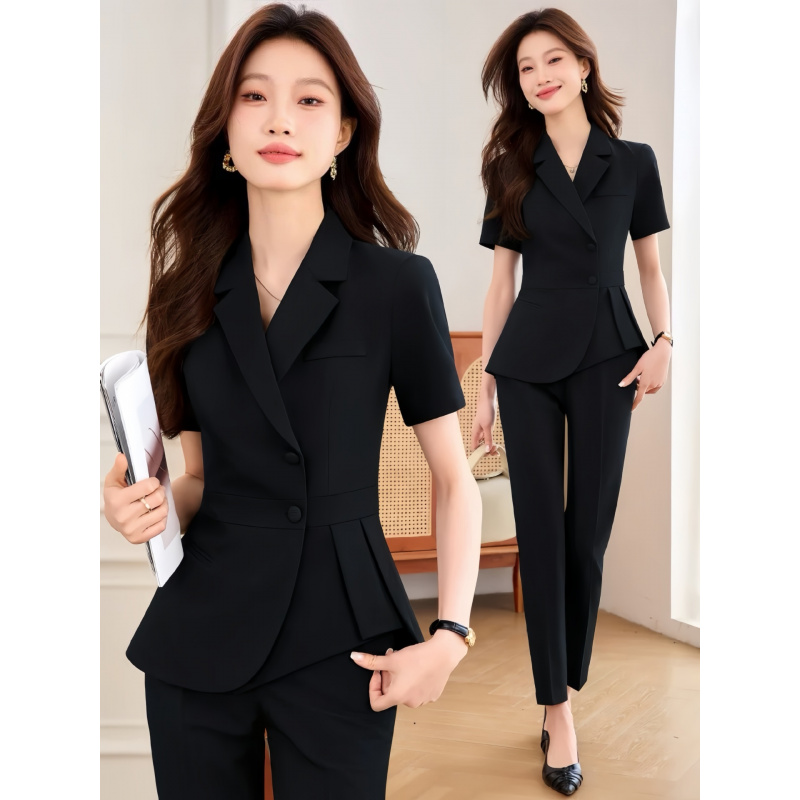 Navy blue women's thin profess - Women Formal Wear Shirts recension och pris